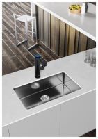 N´OVEEN Elektrická stojánková baterie s průtokovým ohřevem vody, černá (IWH965) (10)