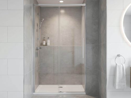 GELCO LUXOR sprchové dveře 1000mm, čiré sklo (GU1210CH)