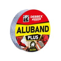 DEBBEX DenBit Aluband PLUS - Střešní bitumenový pás 150 mm x 10 m, hliníková (B209RLP) DEBBEX DenBit Aluband PLUS - Střešní bitumenový pás 150 mm x 10 m, hliníková (B209RLP)