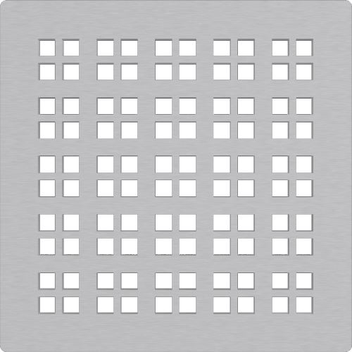 ALCADRAIN Mřížka pro nerezové vpusti 102×102 mm, nerez (MPV015)