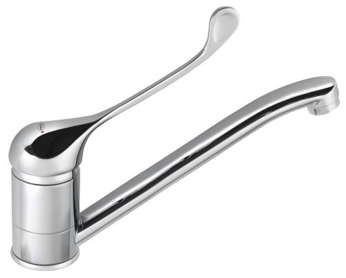Bruckner HOFFER stojánková dřezová baterie, lékařská páka, 221mm, chrom (424.054.1)