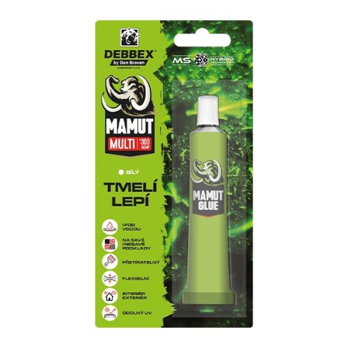 DEBBEX MAMUT GLUE MULTI tuba 25 ml, bílá (35009TU)