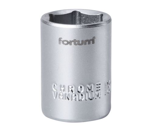 FORTUM Hlavice nástrčná 1/4", 13mm, L 25mm