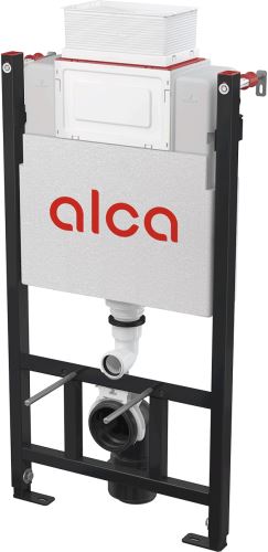 ALCADRAIN Sádromodul - Předstěnový instalační systém pro suchou instalaci (do sádrokartonu) s ovládáním shora nebo zepředu (AM118/1000)