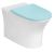 Bruckner LEON RIMLESS WC mísa pro kombi, spodní/zadní odpad, bílá (201.421.4)