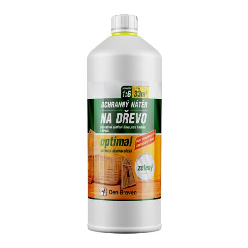 DEBBEX Ochranný nátěr na dřevo OPTIMAL  kanystr 5 kg, hnědá (CH087)