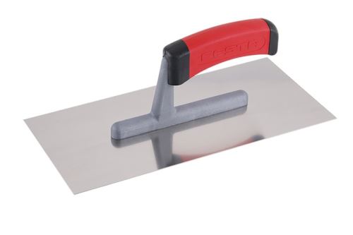 FESTA Hladítko nerez gumová rukojeť 280x130mm rovné (31140)