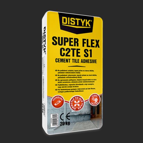DISTYK Flexibilní lepidlo na obklady a dlažbu SUPER FLEX C2TE S1, 20 kg (57103S1DEU)