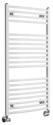 Aqualine ORBIT otopné těleso s bočním připojením 450x960 mm, 447 W, bílá (ILO94T)