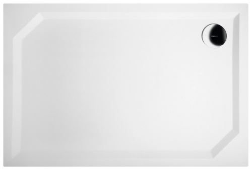 Gelco SARA sprchová vanička z litého mramoru, obdélník 110x75x3,5 cm, hladká