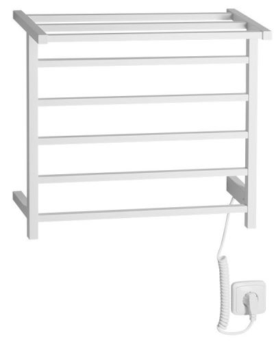 Sapho ELZOR elektrický sušák ručníků 500x470mm, 50W, bílá mat