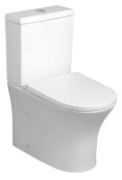 Bruckner LEON RIMLESS WC mísa pro kombi, spodní/zadní odpad, bílá (201.421.4) (1)