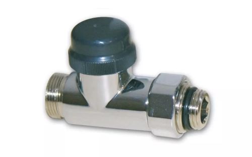 IVAR Koupelnový termostatický ventil OPTIMA DV 013 - 1/2"xM24; přímý; inox (530008INOX)