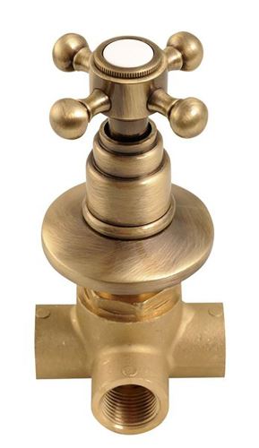 Reitano Rubinetteria ANTEA podomítkový přepínač, bronz