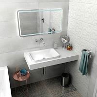 Sapho TAILOR rockstone deska 120x50 cm, provedení límce L (2)