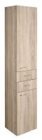 Aqualine ZOJA/KERAMIA FRESH skříňka vysoká 35x184x29cm, dub platin