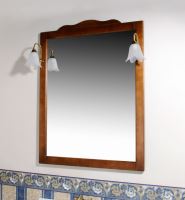 Sapho RETRO zrcadlo 89x115cm, buk (3)