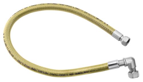 NOVASERVIS Plynová připojovací hadice s kolínkem 1/2" MM-0,5m (WGK0500)