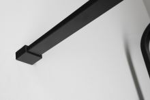 Gelco CURE BLACK sprchová zástěna 1100mm, černá mat (9)