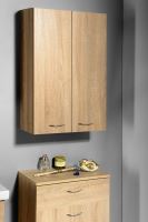 Aqualine ZOJA/KERAMIA FRESH skříňka horní 50x76x23cm, dub platin (2)