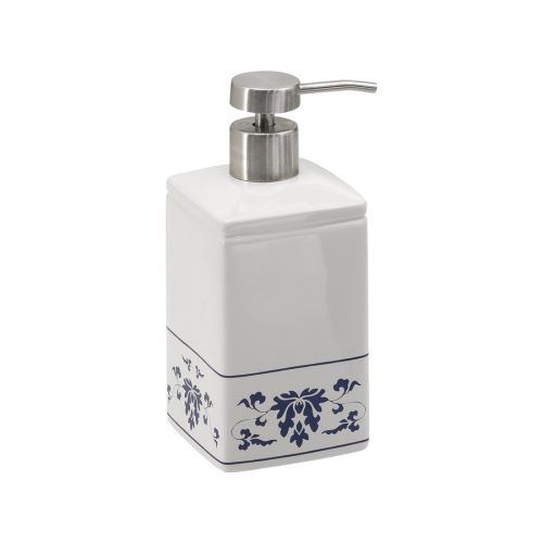 GEDY CIXI dávkovač mýdla na postavení, porcelán, bílá/modrá (CX8189)