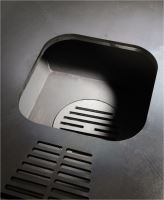 HAAS+SOHN Zahradní gril, patinující Cortenová ocel, plancha deska (0966700000000) (8)