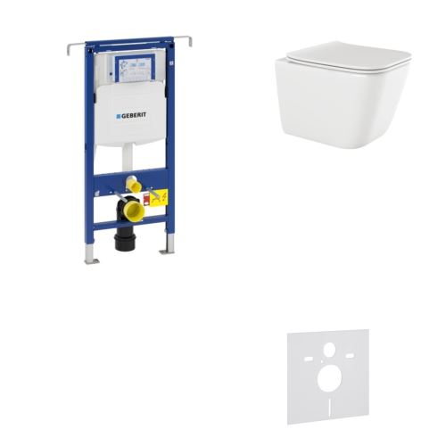 AKČNÍ SET 4v1 Geberit Duofix Special 111.355.00.6 + WC mísa INVENA PAROS