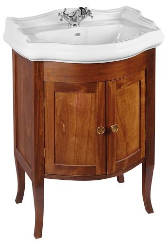 SAPHO RETRO umyvadlová skříňka 60x80x45cm, buk (735140)