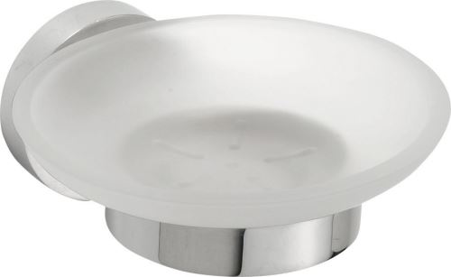 Sapho X-ROUND mýdlenka skleněná, chrom