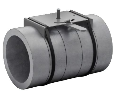 HEATPEX Škrtící klapka pro potrubí ARIA ADURO 160 mm (52916060100W)