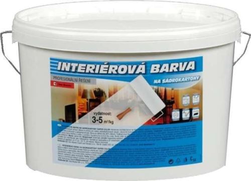 DEN BRAVEN Interiérová barva AMBIENT na sádrokarton kbelík 15 kg +3 kg, bílá - bělost 88% BaSO4