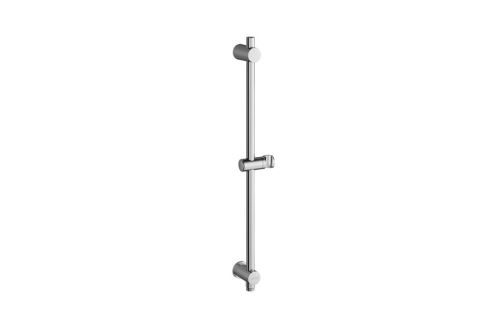 RAVAK 975.01 Tyč s posuvným držákem sprchy a stěnovým vývodem, 90 cm (X07P366)