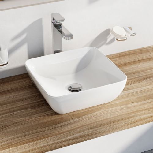 RAVAK Keramické umyvadlo Uni 380 S Slim white (XJX01138001)