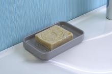 GEDY SEVENTY mýdlenka na postavení, šedá (631108) (1)