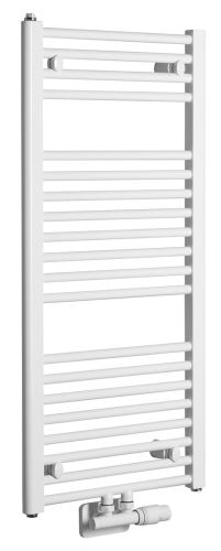 AQUALINE DIRECT otopné těleso se středovým připojením 450x960 mm, 447 W, bílá (ELM94T)