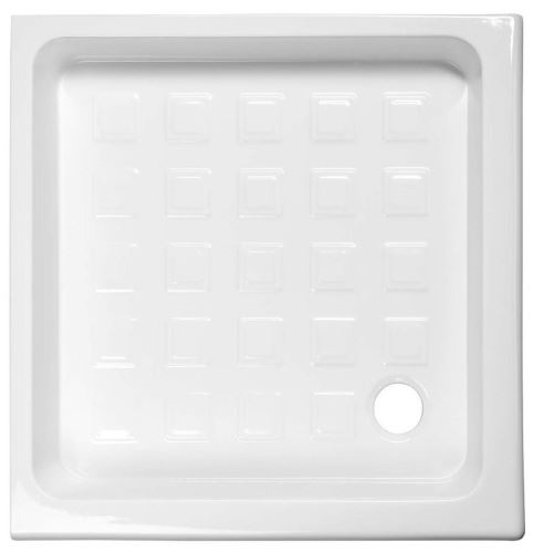 Kerasan RETRO keramická sprchová vanička, čtverec 90x90x20cm