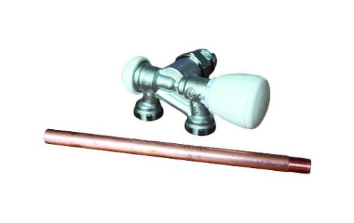 GIACOMINI R357MI Čtyřcest.term.ven., s nátr., bez adaptérů, jednobodové spodní přip., včetně injektoru, rohový 1/2" x18 pravý (R357MIX062)