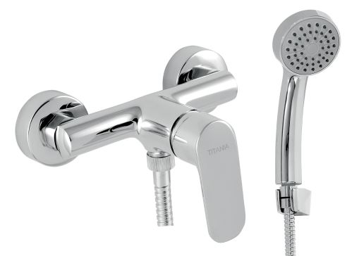 NOVASERVIS Sprchová nástěnná baterie Titania Fresh Eco, 150 mm, chrom (90261,0E)