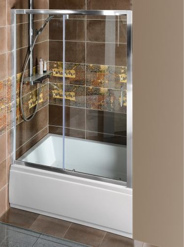 Polysan DEEP sprchové dveře posuvné 1400x1500mm, čiré sklo