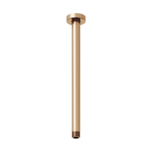 RAVAK 704.61RGB Výtokové rameno stropní 30 cm, mosazné, Rose Gold Brushed (X07P713)