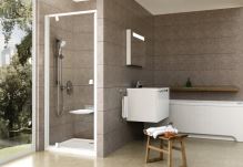 RAVAK Sprchové dveře PIVOT PDOP1 90 White+Transparent (03G70100Z1) (4)