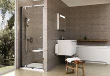 RAVAK Sprchové dveře PIVOT PDOP1 80 White+Transparent (03G40100Z1) (5)
