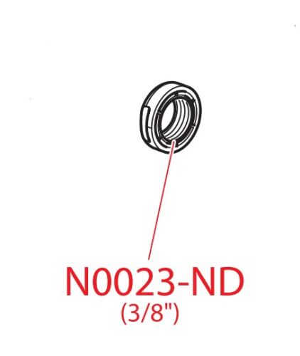 ALCADRAIN Matice G 3/8" bílá (N0023-ND)