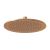 RAVAK 980.60RGB Hlavová sprcha kulatá, mosazná, 250 mm, Rose Gold Brushed (X07P711)