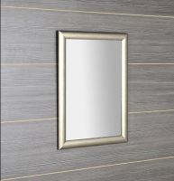 Sapho VALERIA zrcadlo v dřevěném rámu 580x780mm, platina (1)
