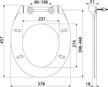 ALCADRAIN WC sedátko slim softclose, duroplast (A64SLIM) (1)