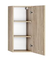 AQUALINE ZOJA/KERAMIA FRESH horní skříňka 35x76x23cm, dub platin (50336) (2)