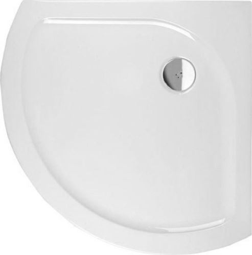 XELOS sprchová vanička akrylátová, čtvrtkruh 90x90cm, R590, bílá
