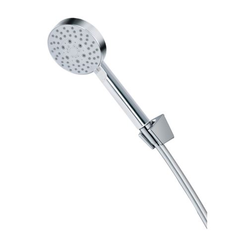 Mereo Sprchová souprava, pětipolohová sprcha, šedostříbrná hadice (CB469G)
