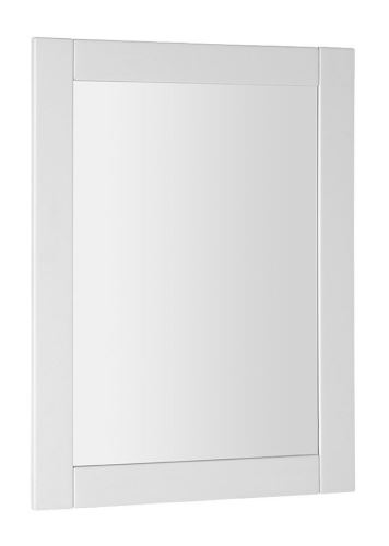 Aqualine FAVOLO zrcadlo v rámu 60x80cm, bílá mat